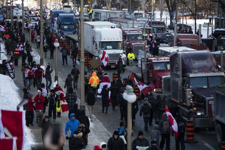 Thousands in Ottawa protest COVID mandates, many rebuked